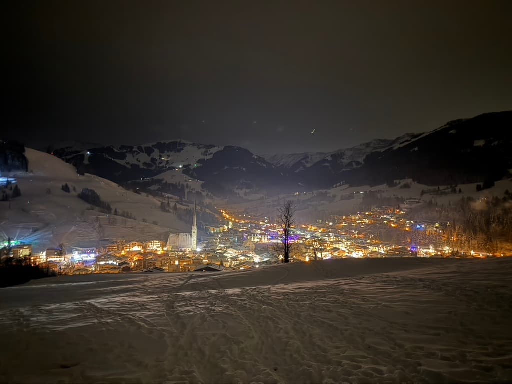Maria Alm bij avond